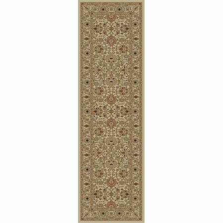 CONCORD GLOBAL TRADING 5 ft. 3 in. x 7 ft. 3 in. Ankara Mahal - Ivory 65525